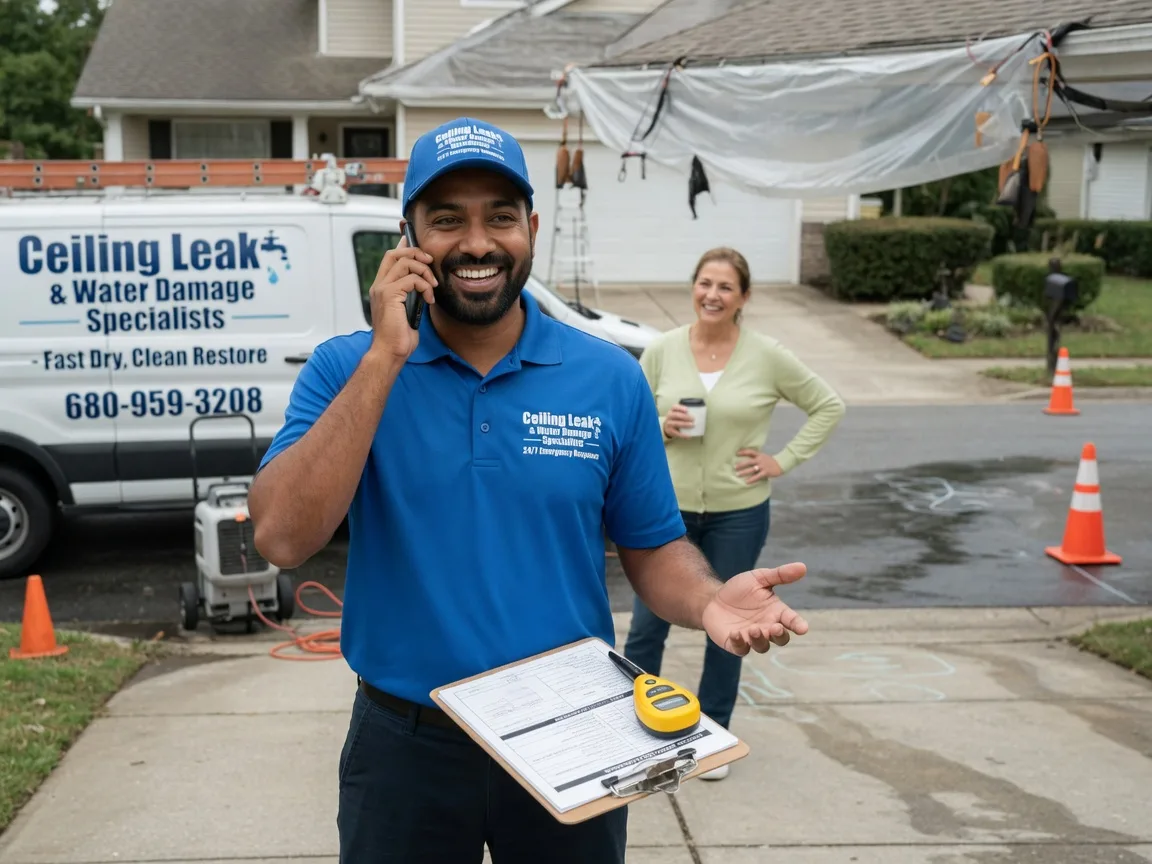 Ceiling Leak Cleanup Frohna, MO FAQs